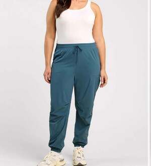 nuuds Refine Jogger in Ocean XL nylon light weight high rise